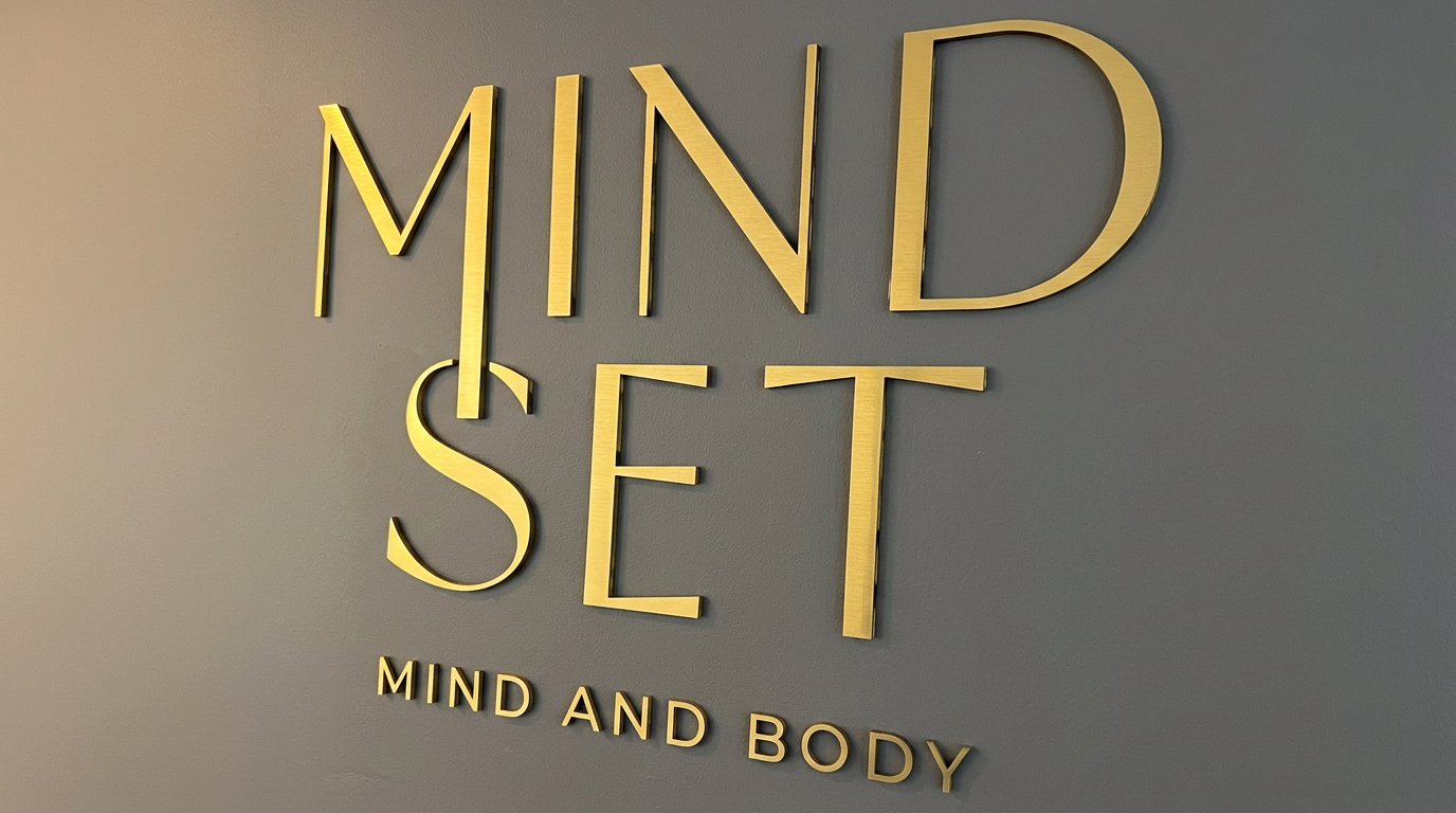 Interior do ginásio Mindset em Faro